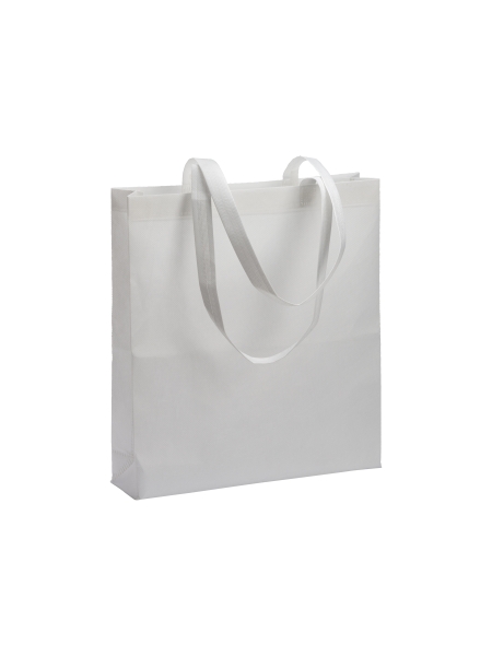 Shopper bag ecologica in TNT riciclato personalizzata Devin 36 x 40 x 9 cm