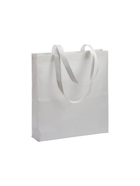 Shopper bag TNT riciclato personalizzata Devin 36 x 40 x 9 cm