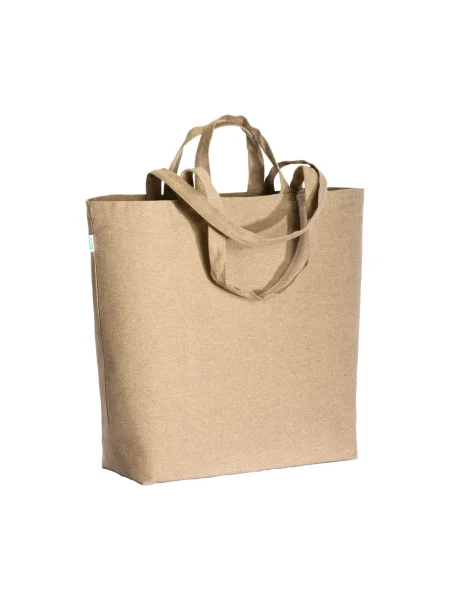 Shopper bag cotone riciclato personalizzata Cervia 280