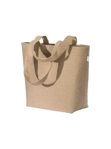Shopper bag cotone riciclato personalizzata Positano 280