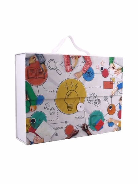 Valigetta porta documenti personalizzabile 39 x 28 x 9 cm stampa in quadricromia