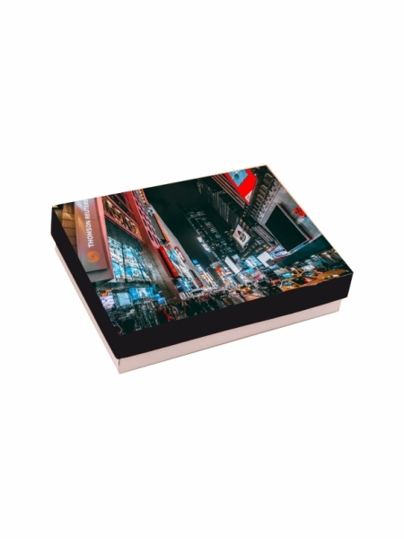 Scatola personalizzata rettangolare 22,5x17,5x5 cm - Stampa digitale