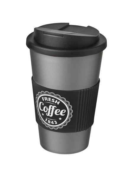 Tazza termica Americano® da 350 ml con impugnatura e coperchio ermetico