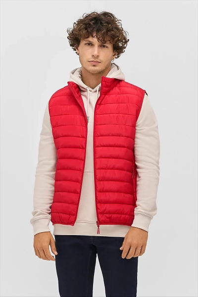 Gilet imbottito uomo personalizzato Sol's Stream Bw Men - 280 g/m²