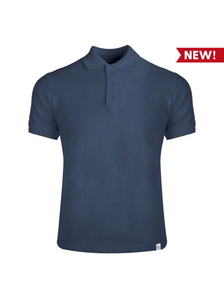 Polo mezza manica cotone biologico Rio color