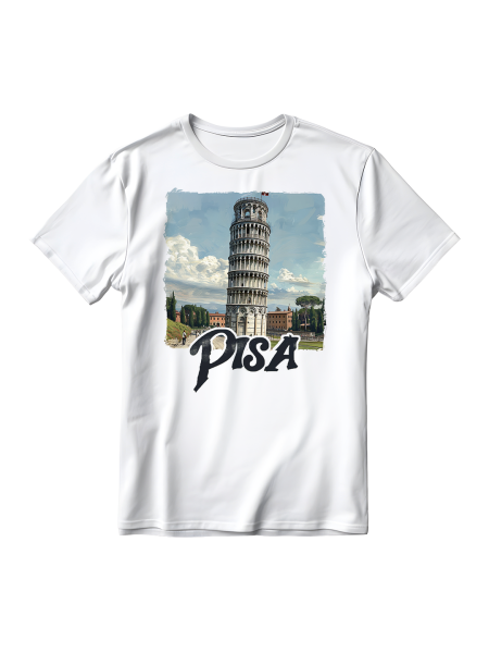 Maglietta città d'Italia Pisa