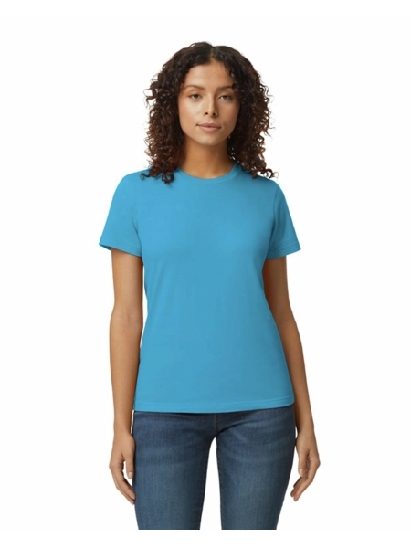 Maglietta cotone donna personalizzata Gildan Softstyle Midweight