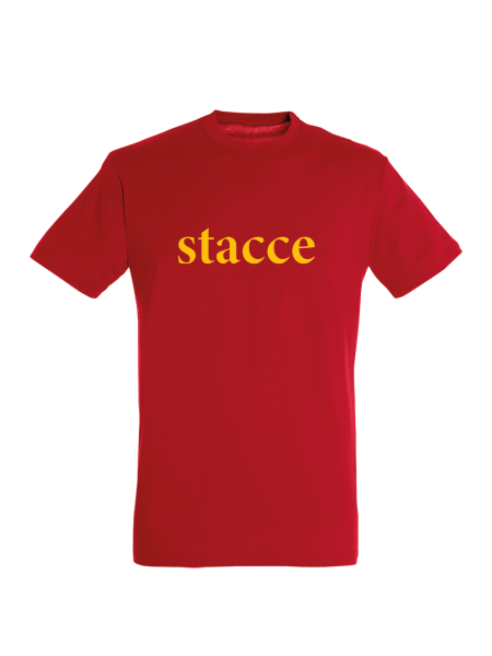 Maglietta unisex personalizzata con frase in romano stacce