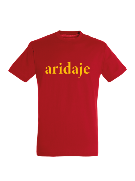 Maglietta unisex personalizzata con frase in romano aridaje