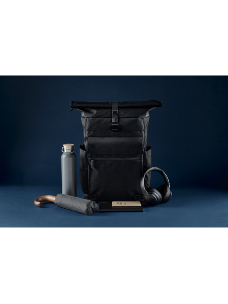 Zaino pc 16 pollici personalizzato Quadra Axis Roll-Top Backpack