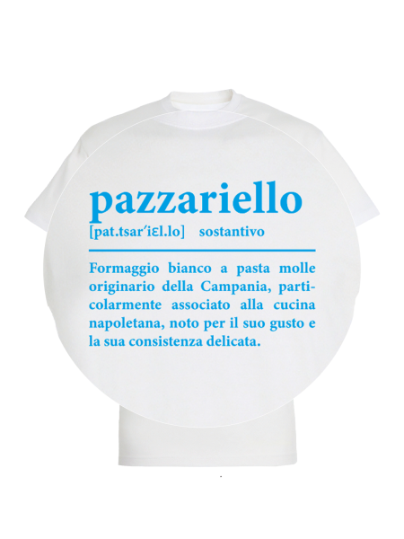 Maglietta unisex personalizzata con frase in napoletano pazzariello