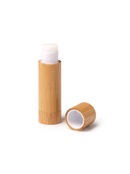 Balsamo per labbra con astuccio in bamboo personalizzato Roly Seido