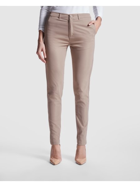 Pantaloni elasticizzati donna da lavoro Roly Beverly