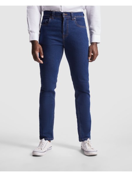 Jeans con zip uomo da lavoro personalizzato Roly Brock