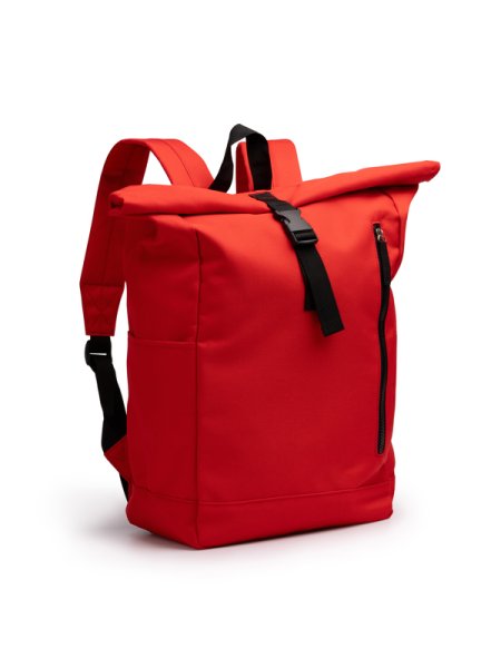 Zaino rolltop in poliestere riciclato personalizzato Roly Dronte