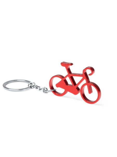Portachiavi in alluminio a forma di bici personalizzato Roly Giro