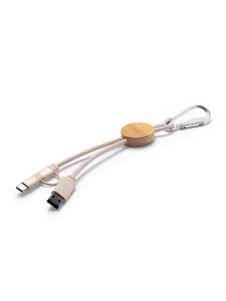 Cavetto per ricarica 4 in 1 personalizzato Roly Pombas