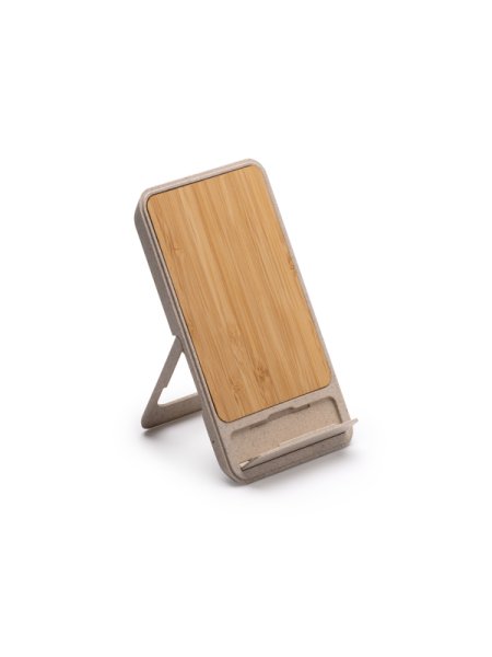 Supporto caricabatterie wireless per smartphone da personalizzare Roly Vini