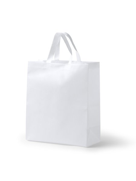 Shopper bag in TNT personalizzata Roly Moket 35 x 40 x 15 cm