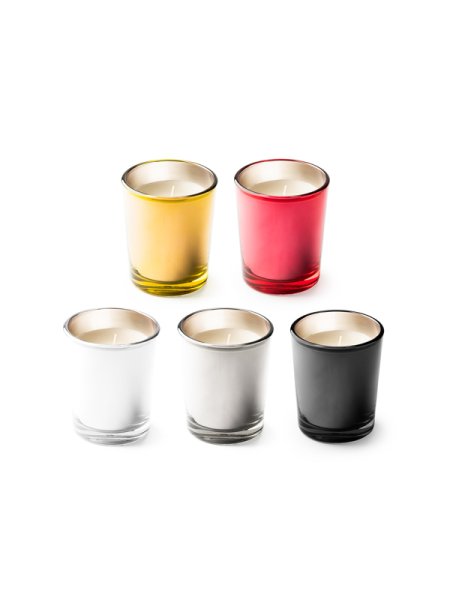 Candele in vetro fragranze varie Kimi