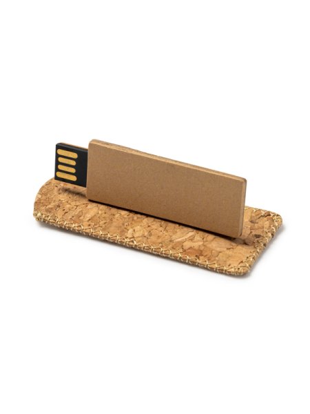 Chiavetta USB in cartone riciclato 16 GB Ledes