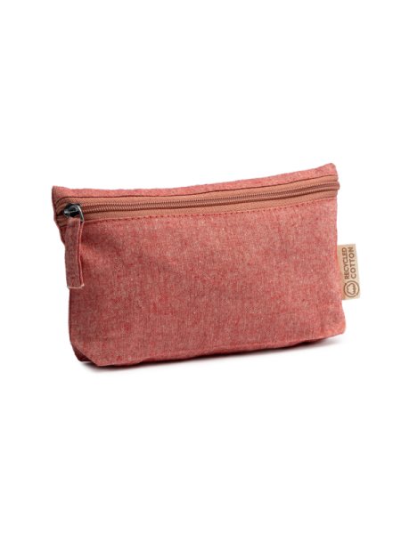 Beauty case in cotone riciclato personalizzato Roly Remo