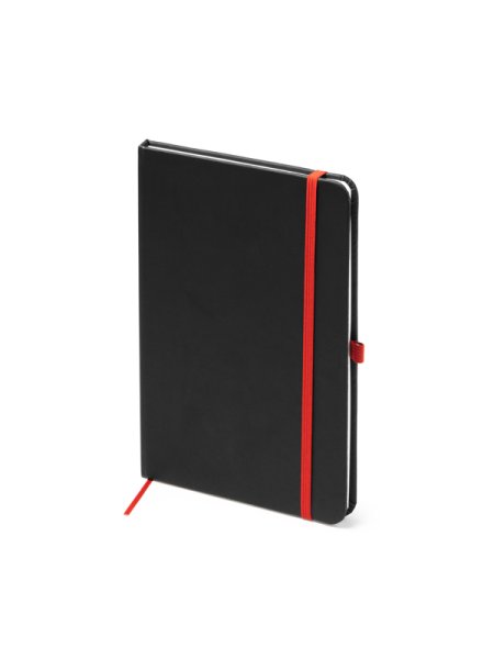 Taccuino formato a5 con elastico e copertina in poliuretano personalizzata Roly Piana
