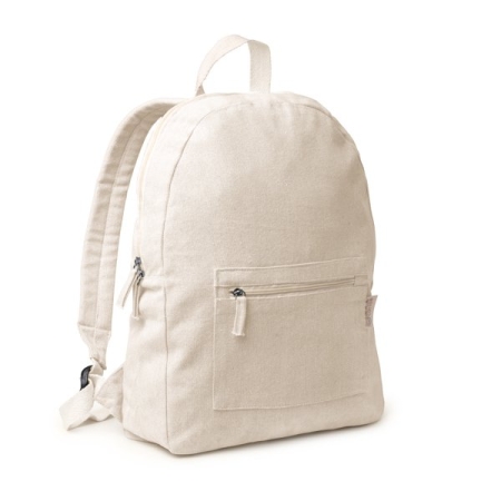 Zaino in cotone riciclato dal design classico personalizzato Roly Firenza