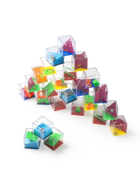 Set giochi di abilità da tavolo personalizzati Roly Cubik