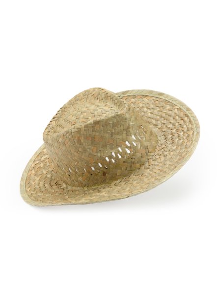 Cappello in paglia naturale personalizzato Sun