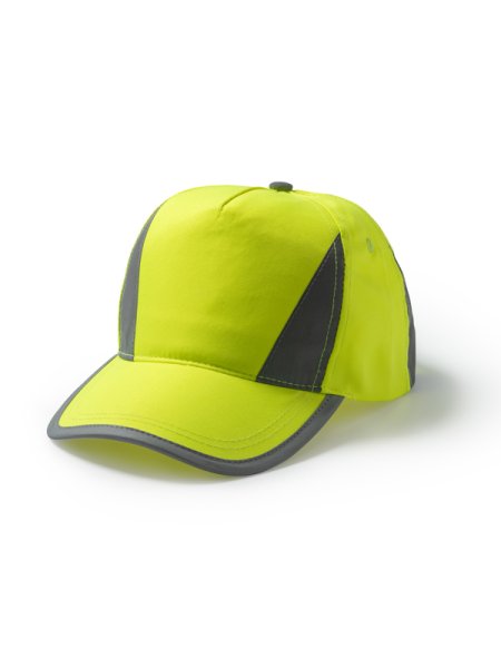 Cappello alta visibilità 5 pannelli personalizzato Roly Workwear Balder