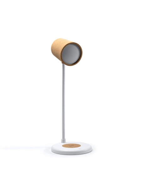 Lampada con caricatore wireless e luce LED personalizzata Roly Dravis