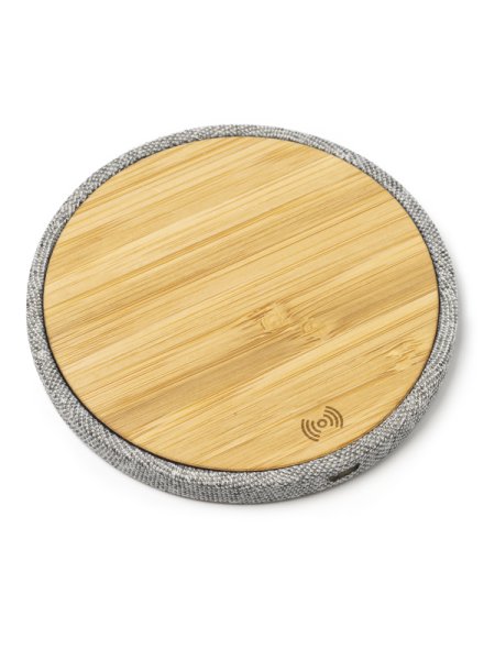 Base di ricarica per cellulari ecologica personalizzata Roly Sibon