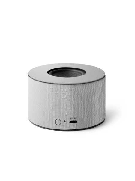 Cassa bluetooth portatile in poliestere riciclato personalizzato Roly Custik 3W