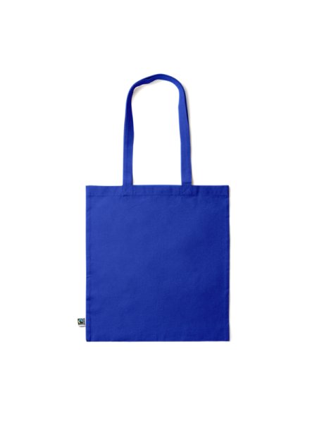 Shopper ecologica in cotone Fairtrade personalizzata Roly Kimex 38 x 42 cm