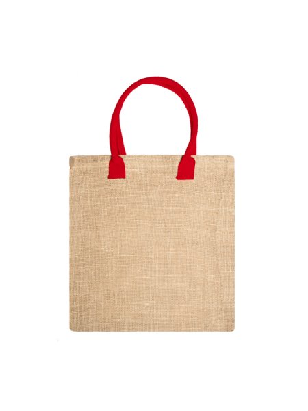 Shopper bag in juta naturale personalizzata Roly Nimes