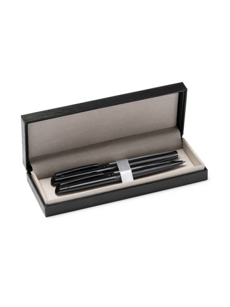 Set scrittura Reydon con penna roller e matita a scatto con custodia