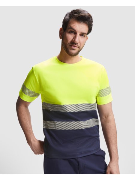 Maglietta alta visibilità personalizzata Roly Workwear Tauri