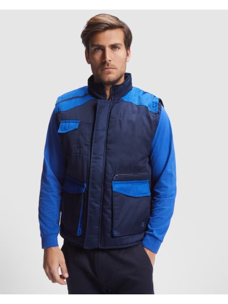 Gilet lavoro multitasche personalizzato Roly Armada