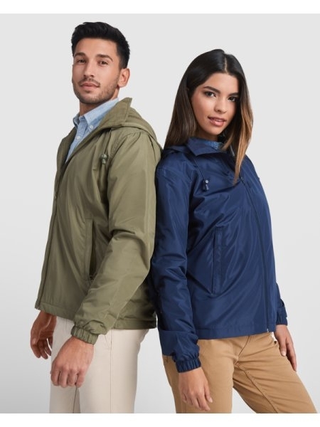 Giubbino leggero impermeabile unisex personalizzato Roly Makalu