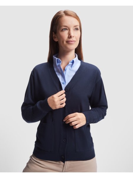 Giacca cardigan donna da lavoro personalizzata Roly Workwear Explorer Woman