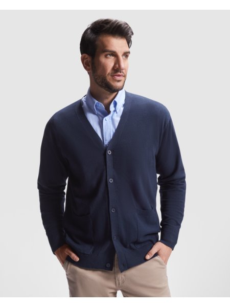 Cardigan uomo da lavoro personalizzato Roly Workwear Explorer