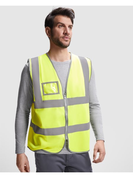 Casacca alta visibilità personalizzata Roly Workwear Polux