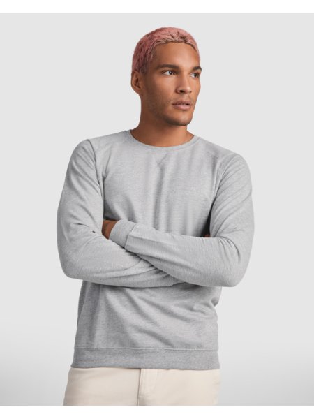 Felpa girocollo in cotone personalizzata Roly Annapurna