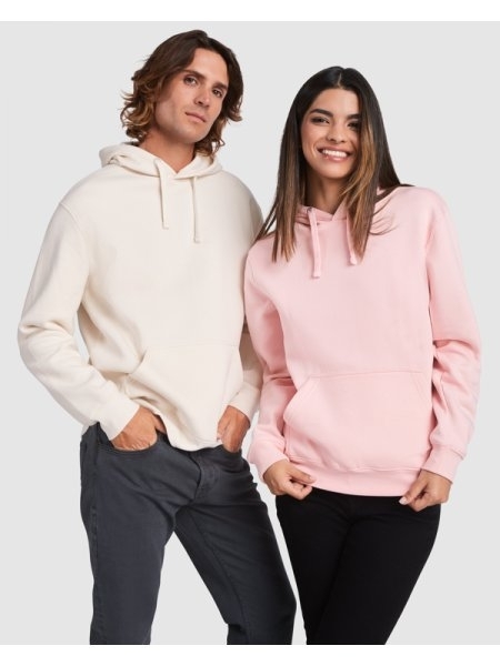 Felpa con cappuccio adulto unisex e bambino personalizzata Roly Capucha