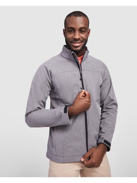 Giacca softshell uomo 3 strati invernale personalizzata Roly Rudolph