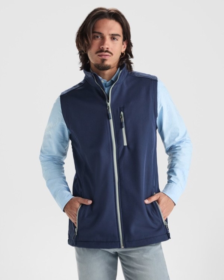 Gilet softshell uomo 300 g/m² personalizzabile Roly Nevada