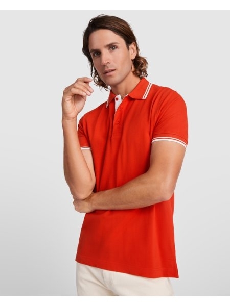 Magliette polo economiche uomo manica corta personalizzate Roly Montreal