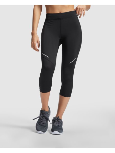 Leggings tre quarti sportivi da donna a metà polpaccio personalizzati Roly Icaria