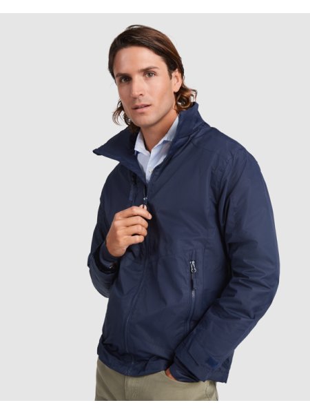 Giacca impermeabile uomo personalizzata Roly Alaska